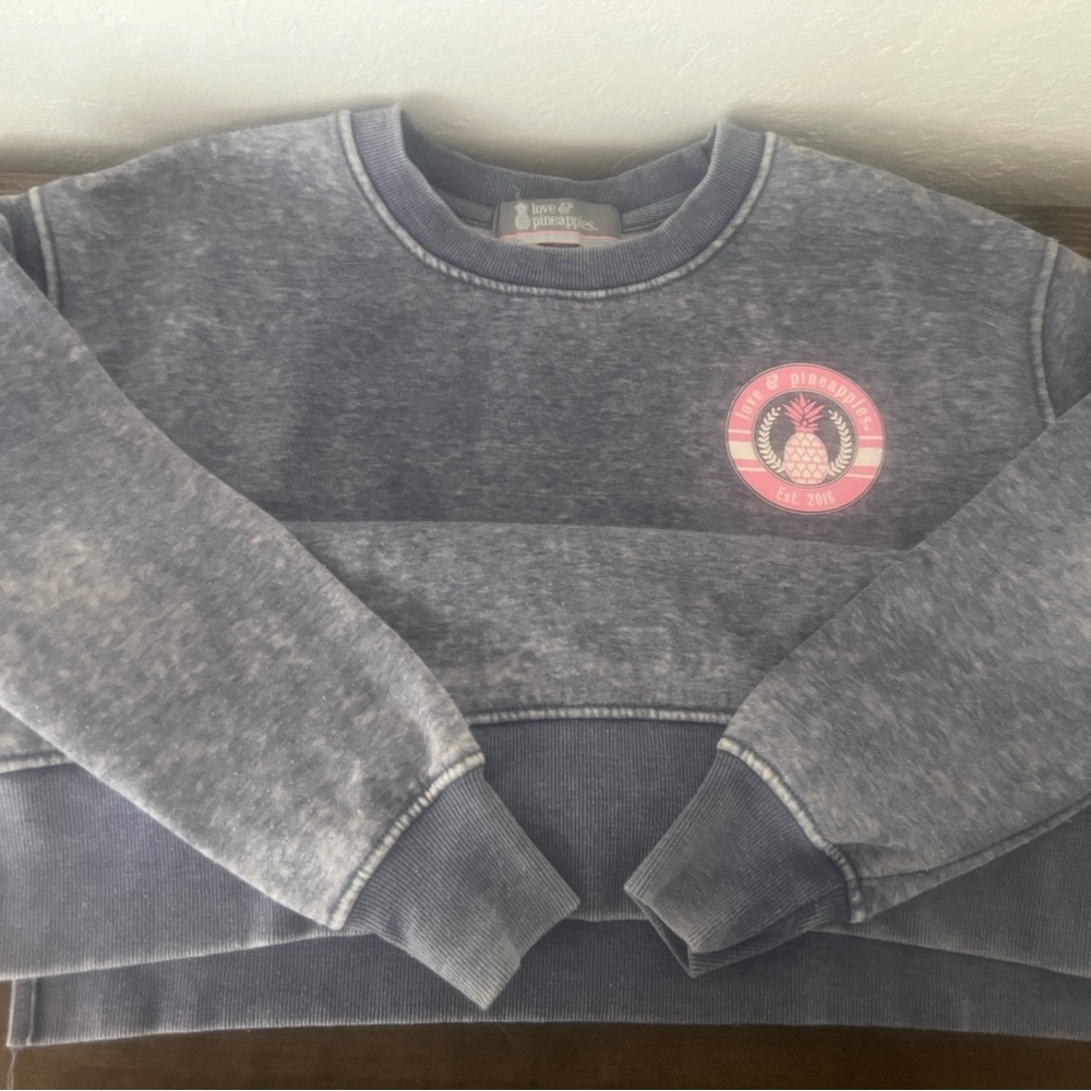 Gray Crew Neck Sweater